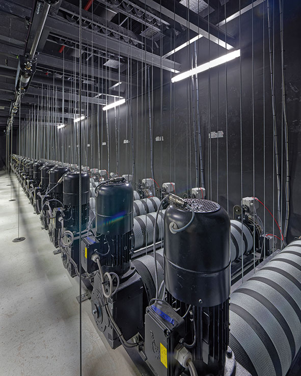 Plate-forme des motorisations au gril