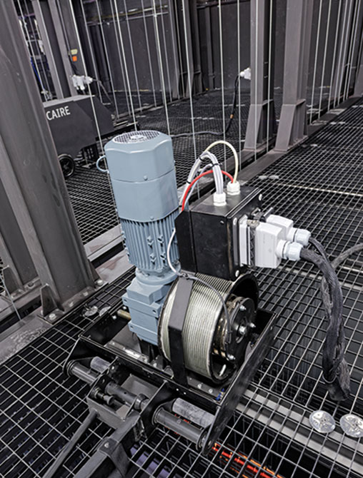 Treuil ponctuel mobile bc Caire 250 daN