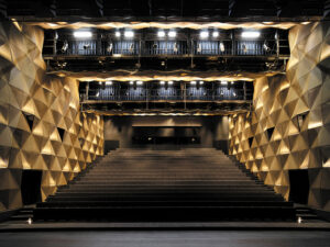 Grande salle, vue depuis le plateau - Photo © Régis Golay, Federal Studio