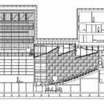 Coupe longitudinale - Document © Fres Architectes