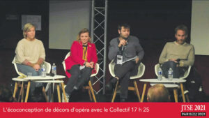 Conférence “L’écoconception de décors d’opéra avec le Collectif 17 h 25” aux JTSE 2021