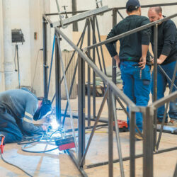 Les ateliers du Théâtre de La Monnaie de Bruxelles - Photo © Constance Proux