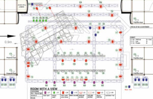 Plan de feux, version HMI aux Nuits de Fourvière - Document © Éric Wurtz