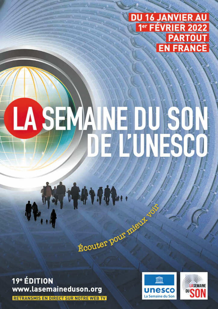 Affiche de la Semaine du Son de l’UNESCO