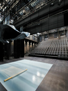 Salle Pina Bausch, continuité scène/salle