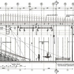 Configuration frontale, coupe longitudinale - Document © Changement à Vue