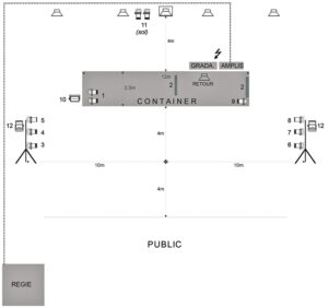 Plan d’implantation technique - Document © Éric Noël