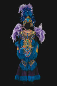 Costume du maître de cérémonie créé par Alexandre Louzada. École de samba Beija-flor de Nilopolis, 2009 - Photo © CNCS / Florent Giffard