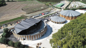 Vue aérienne - Photo © Télépilotes du Service Ouvrage d’art - Philippe Galzy & Yves Leborgne