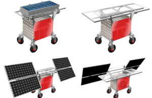 SolarSunset, table de mixage photovoltaïque - Photo © Pôle Éco Design