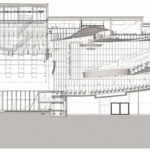 Coupe longitudinale - Document © Fehlmann Architectes