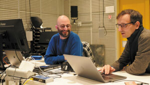 Florent Caron Darras et Augustin Muller - Ircam/Centre Pompidou - Photo © Déborah Lopatin