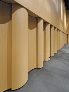 Décor acoustique de scène fixe