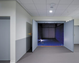 Palais des congrès, accès logistique, monte-charge