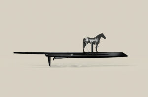 Cheval et trimaran, maquette numérique - Photo © Atelier blam