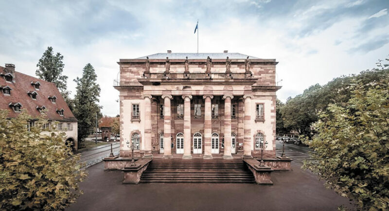 Facade de l'Opéra national du Rhin, Strasbourg - Photo © Nils&Far/ONR