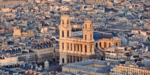 Église Saint-Sulpice, depuis la Tour Montparnasse - Photo DR