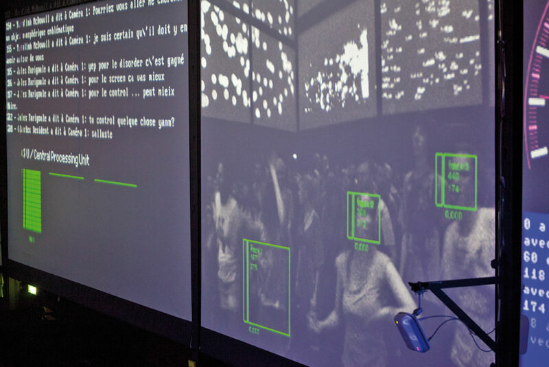 Discontrol Party 2, Samuel Bianchini, 2011. La Gaîté Lyrique, Paris - Photo © Samuel Bianchini, ADAGP