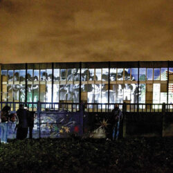 Le Vitrail de François-Xavier Gbré et Yo-Yo Gonthier - Photo © N. Gonzalez