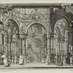Architetture e prospettive dedicate alla Maesta di Carlo Sesto, Imperador de' Romani de Giuseppe Galli Bibiena