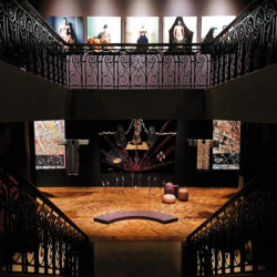 Vue d’ensemble depuis l’escalier central du Musée Bargoin