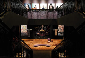 Vue d’ensemble depuis l’escalier central du Musée Bargoin