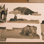 Élément de décor de l’opéra La muette de Portici (1879) - Photo © Emmanuel Rascoussier