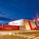 Vue extérieure de l’Opéra éphémère du Grand Avignon - Photo © DE-SO