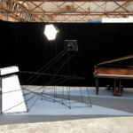 As we are blind, installation interactive pour aura et piano mécanique, Véronique Béland, 2016 - Photo DR