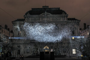 Lightning Cloud, Place des Célestins, Fête des Lumières 2019 - Photo © M. Djaoui