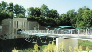 Animation de la passerelle - Photo © Nicolas Frize - Rhizome