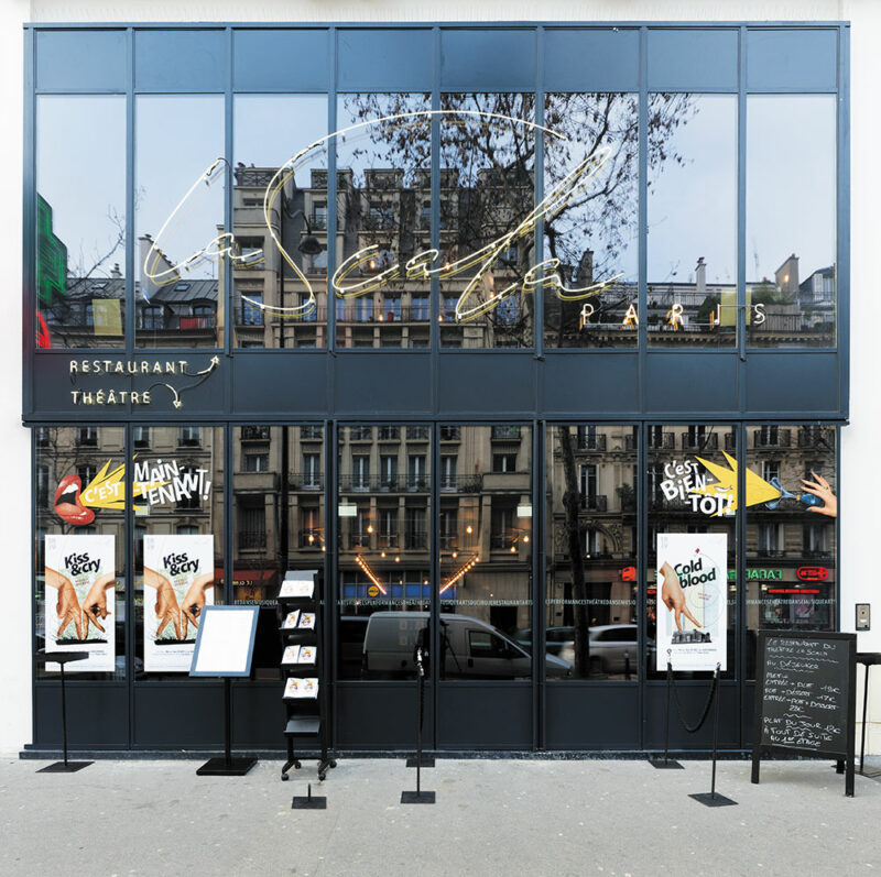 L’entrée principale sur le boulevard de Strasbourg