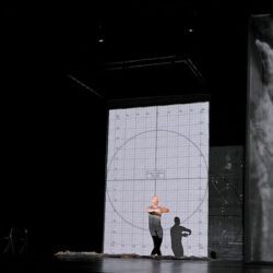 Projection et réglage de mire sur la structure centrale