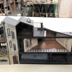 Maquette, atelier - Photo © Amélie Kiritzé-Topor