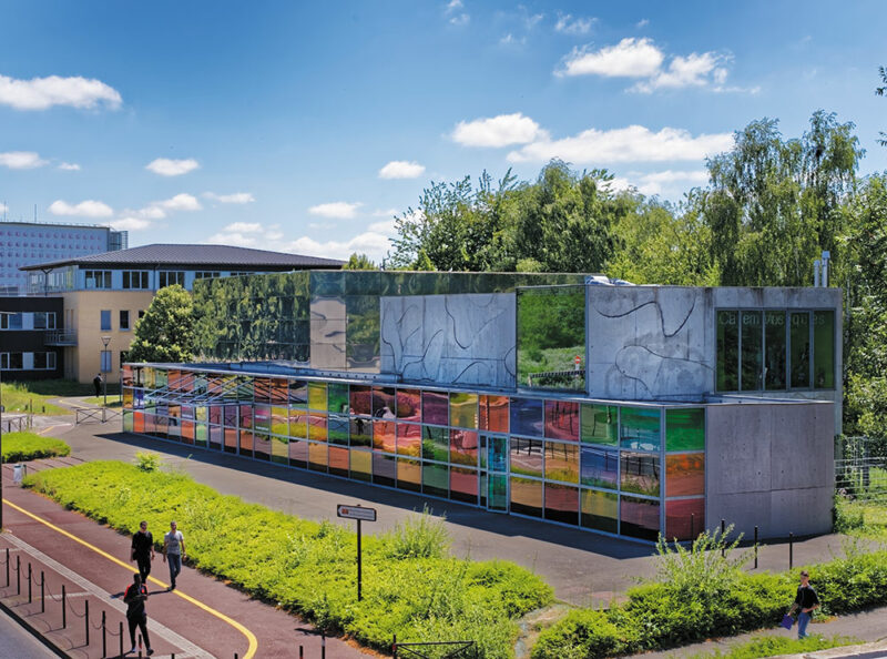 Vue d'ensemble depuis la gare du RER D