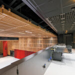 Régie ouverte sur la salle (Agora)