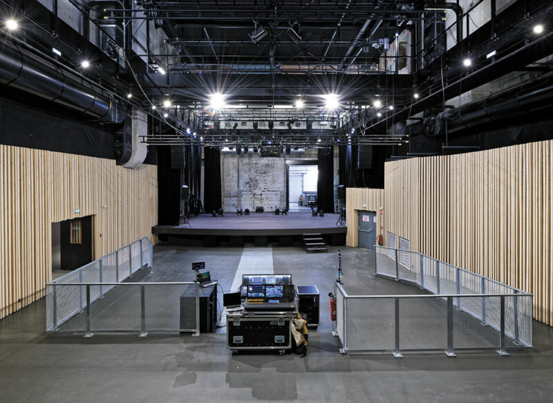 La grande scène, vue d’ensemble