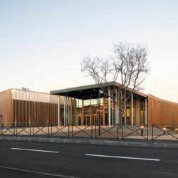 Vue générale de l'extérieur du bâtiment - Photo © S. Demailly