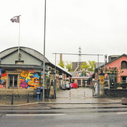 L’entrée de la Kulturfabrik