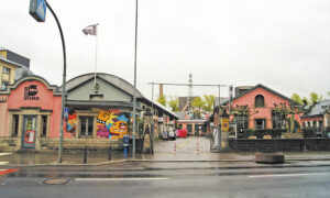 L’entrée de la Kulturfabrik