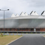 Vue extérieure de l'Arena - Photo © Hérault et Arnod