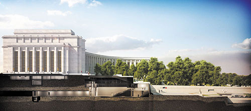 Projet extérieur Chaillot - Photo © Brossy & Associés