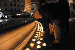 Ambiance de recueillement dans la Ville - Photo © Muriel Chaulet