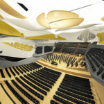 Salle de concert, dispositif pour concert symphonique - Document 3D © dUCKS scéno