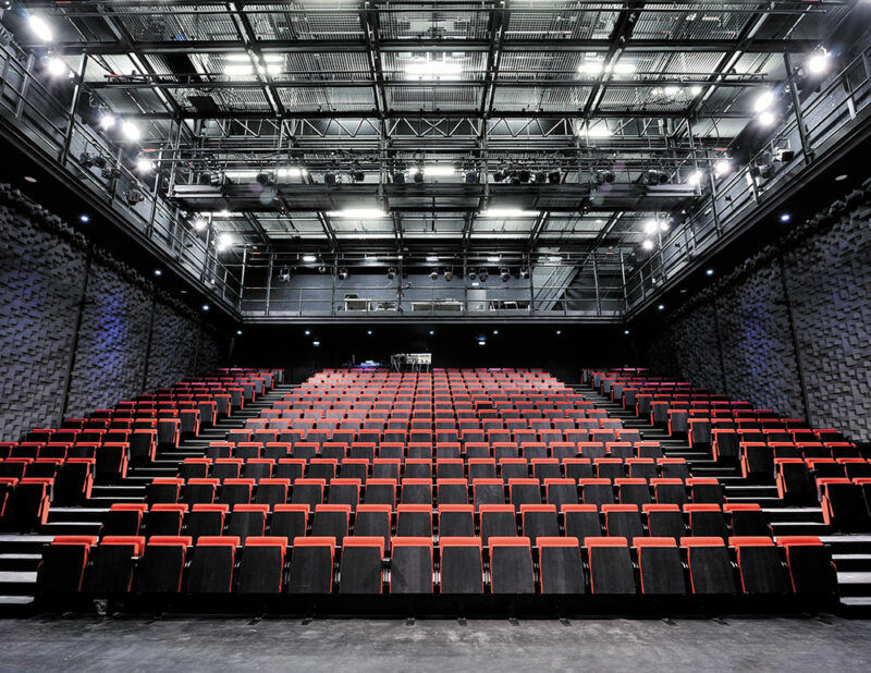 Salle Firmin Gémier vue du fond de scène