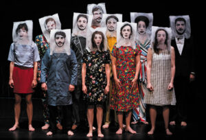 L’Espace furieux, mise en scène Aurélien Bory, Cie 111 - Photo © Paul Bourdrel