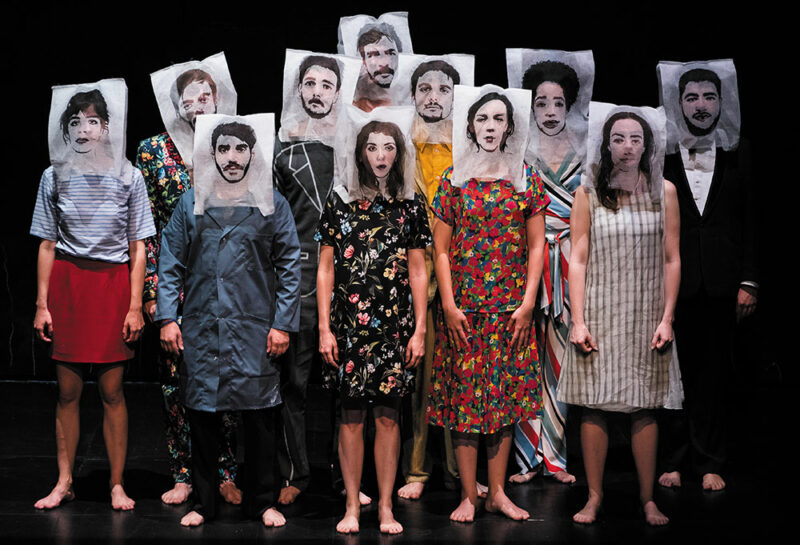 L’Espace furieux, mise en scène Aurélien Bory, Cie 111 - Photo © Paul Bourdrel