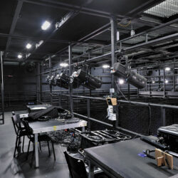 Passerelle régies hautes