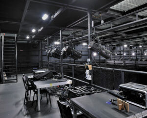 Passerelle régies hautes