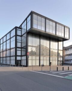 Façade digitalisée de jour